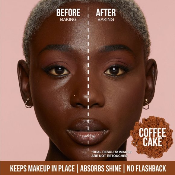 NEW* HUDA BEAUTY MINI EASY BAKE LOOSE BAKING & SETTING POWDER "COFFEE CAKE" - Picture 2 of 4